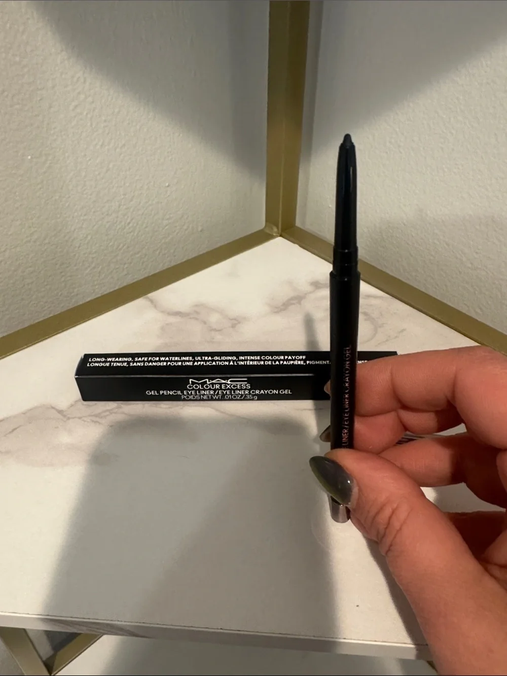 MAC gel pencil eyeliner- waterproof
